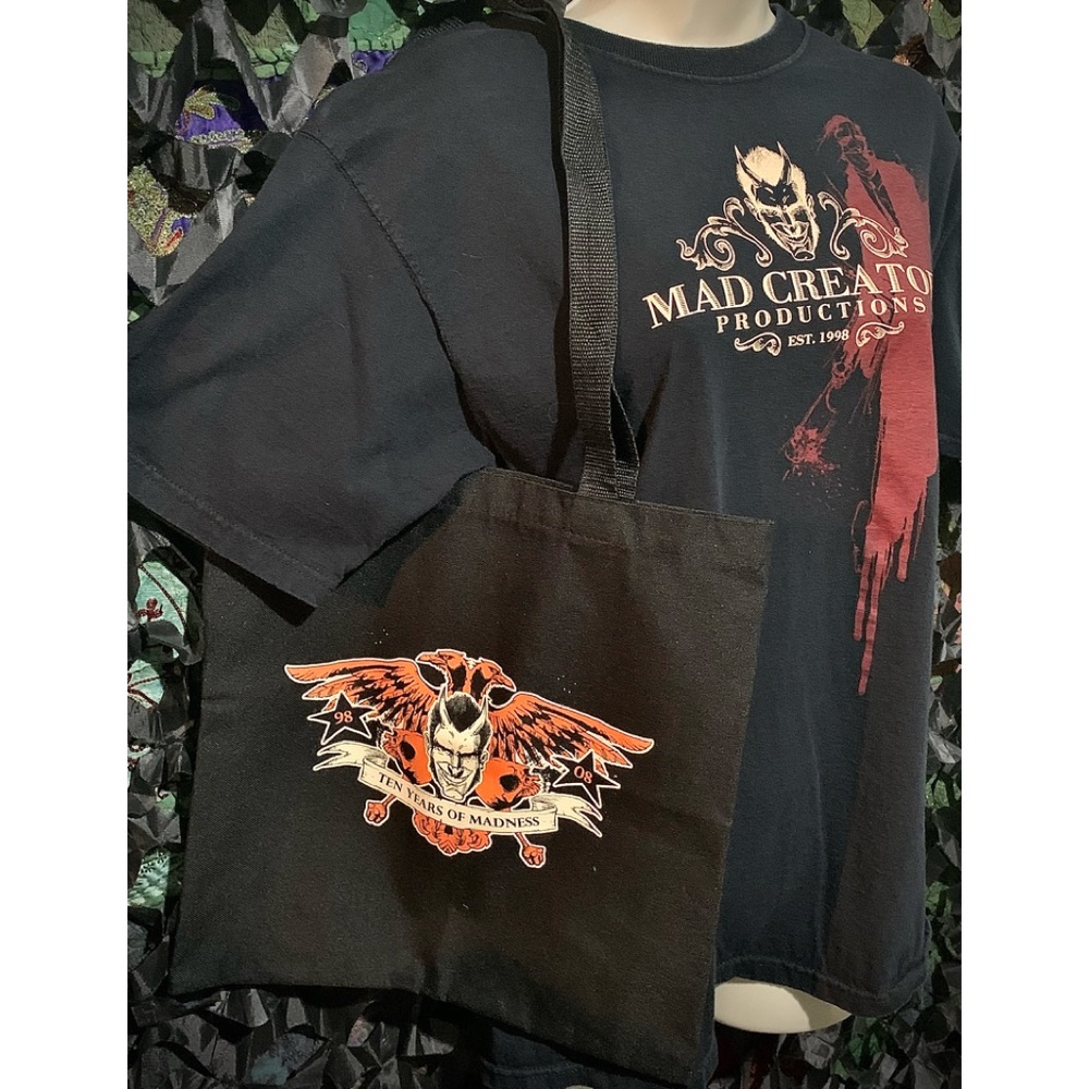Gris Grimly 10th Anniversary Mad Creator Tote & Shirt Bundle 2008